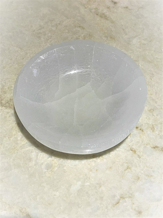 Selenite Healing Bowl 3.5"-4" Diameter